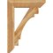 Ekena Millwork Merced Slat Rough Sawn Bracket, Western Red Cedar, 6"W x 32"D x 44"H BKT06X32X44MRC06RWR - alternate 3